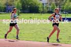 Womens Under-17s 3000 metres, 2023 North Eastern Track and Field Champs., Middlesbrough Sports Village, Middlesbrough. Photo: David T. Hewitson/Sports for All Pics